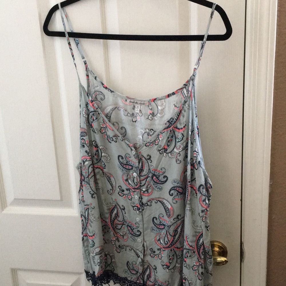 FINAL MARKDOWN Charlotte Russe cami style top 3x